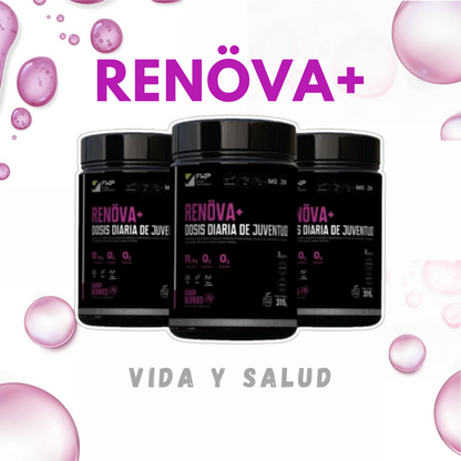 RENOVA+ Colágeno con Resveratrol y Biopéptidos activos‼️